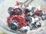 mixed-berries-cheese-muffin-with-flour-treatment